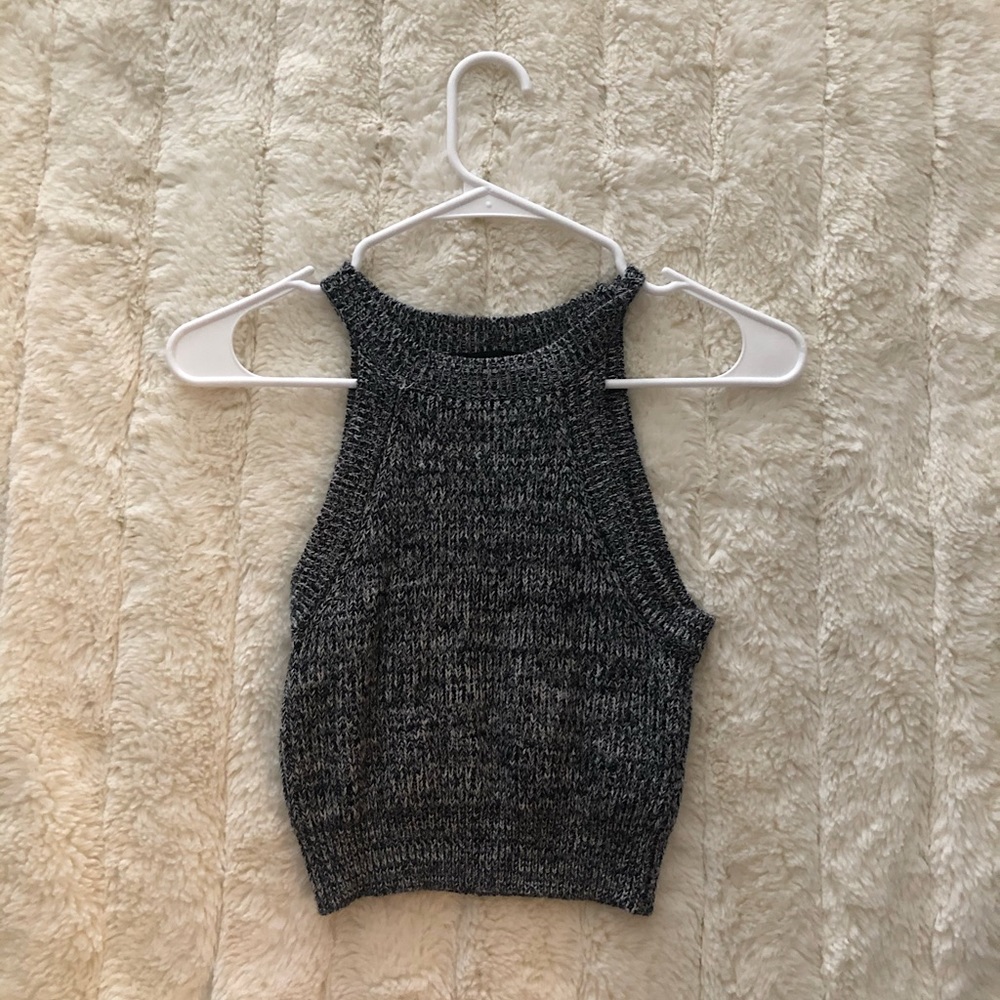 Forever 21, grey crop
